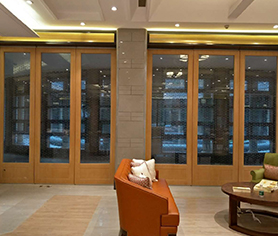 65-80型有框玻璃活动隔断